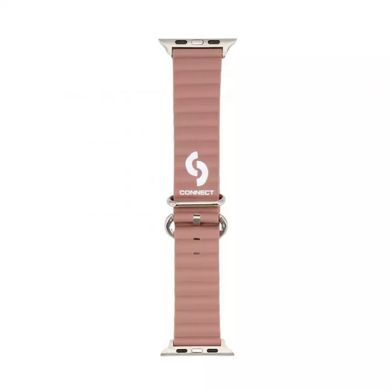 Connect Watch 42/44/45mm Marine Leather Watch Strap Smoky Purple