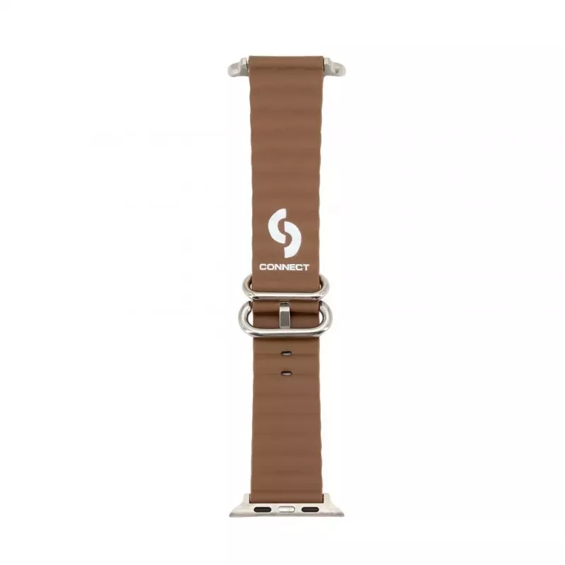 Connect Watch 42/44/45mm Marine Leather Watch Strap Brown