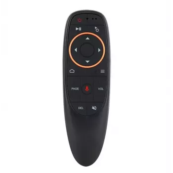 CP G10s Universal Smart TV Air Mouse - Wireless / IR Remote Voice Assistant & Gyroscope Black