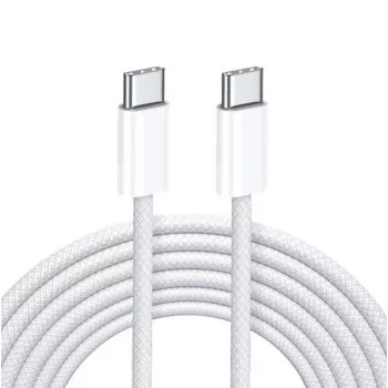 iLike 65W USB-C to USB-C Cable 2M White
