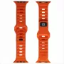 Evelatus Watch 38/40/41 Sport Silicone Loop Orange