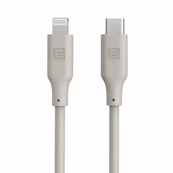 Evelatus USB-C to Lightning Silicone Cable 1.2m (MFI10CL) 60W / 20V 3A Warm Gray