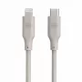 Evelatus USB-C to Lightning Silicone Cable 1.2m (MFI10CL) 60W / 20V 3A Warm Gray