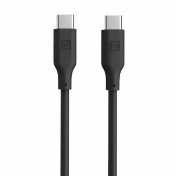 Evelatus USB-C to USB-C Silicone Cable 1.2m 60W / 20V 3A Black