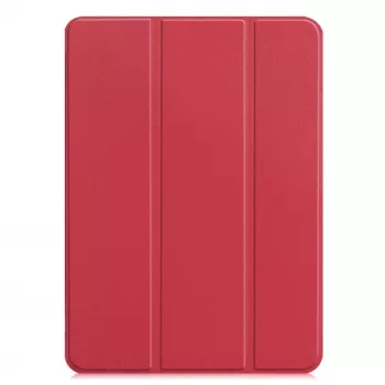 iLike Redmi Pad 10.6 Tri-Fold Eco-Leather Stand Case Coral Pink