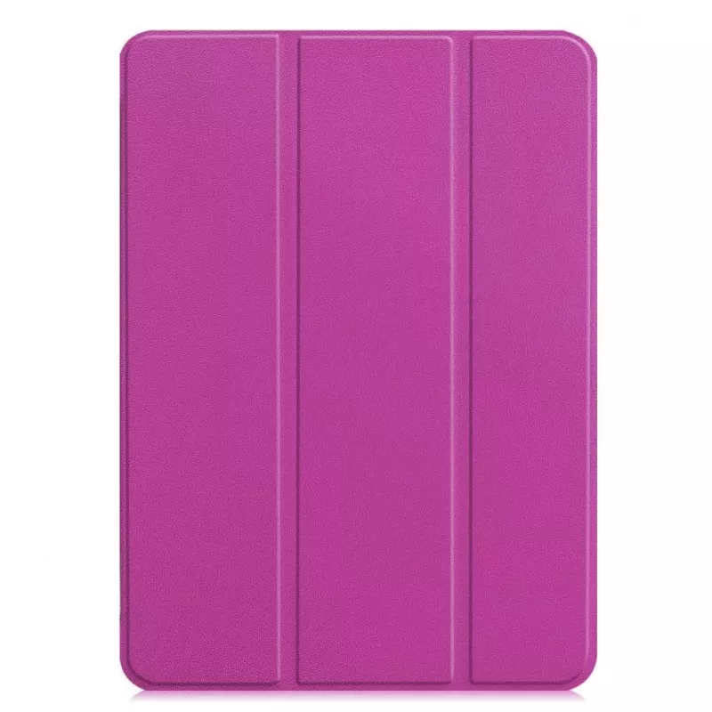 iLike Galaxy Tab S9 Ultra 14.6 Tri-Fold Eco-Leather Stand Case Purple