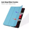 iLike Tab P12 12.7 Tri-Fold Eco-Leather Stand Case Sky Blue