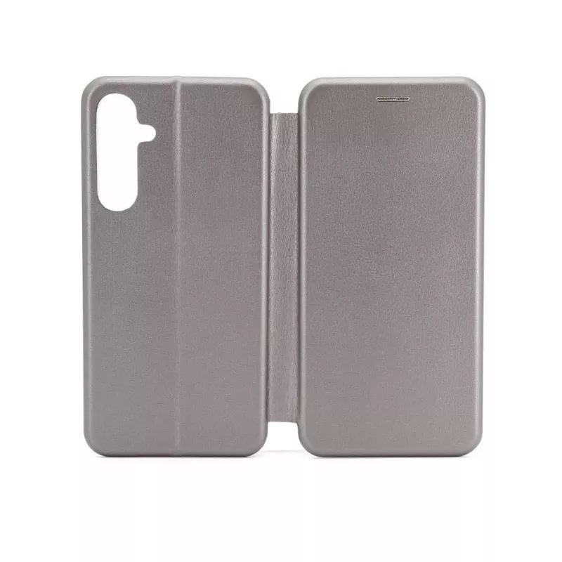iLike Samsung Galaxy A55 Book Case Silver