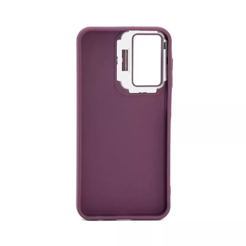 iLike Samsung Galaxy A35 Hybrid Case with Camera Stand Plum