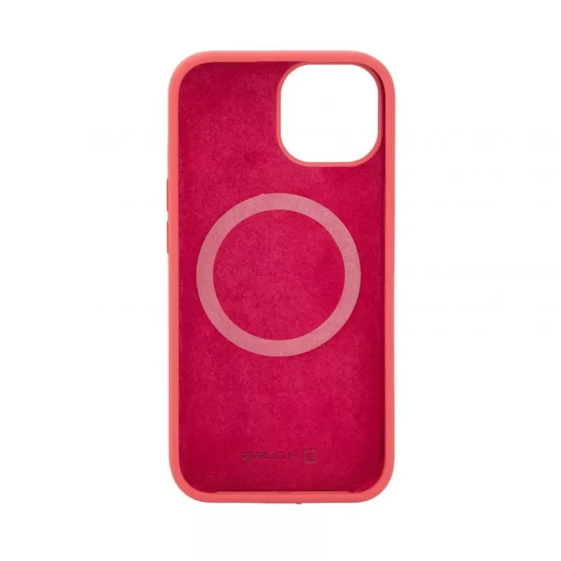 Evelatus Apple iPhone 15 Premium MagSafe Soft Touch Silicone Case Camelia