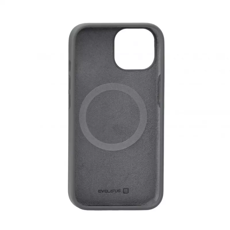 Evelatus Apple iPhone 15 Premium Magsafe Soft Touch Silicone Case Cocoa