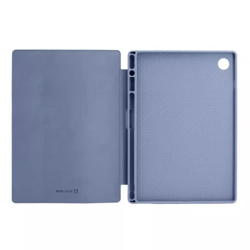 Evelatus Galaxy Tab A8 10.5 Tablet Case with Imitate Microfiber Inside Lavender Gray