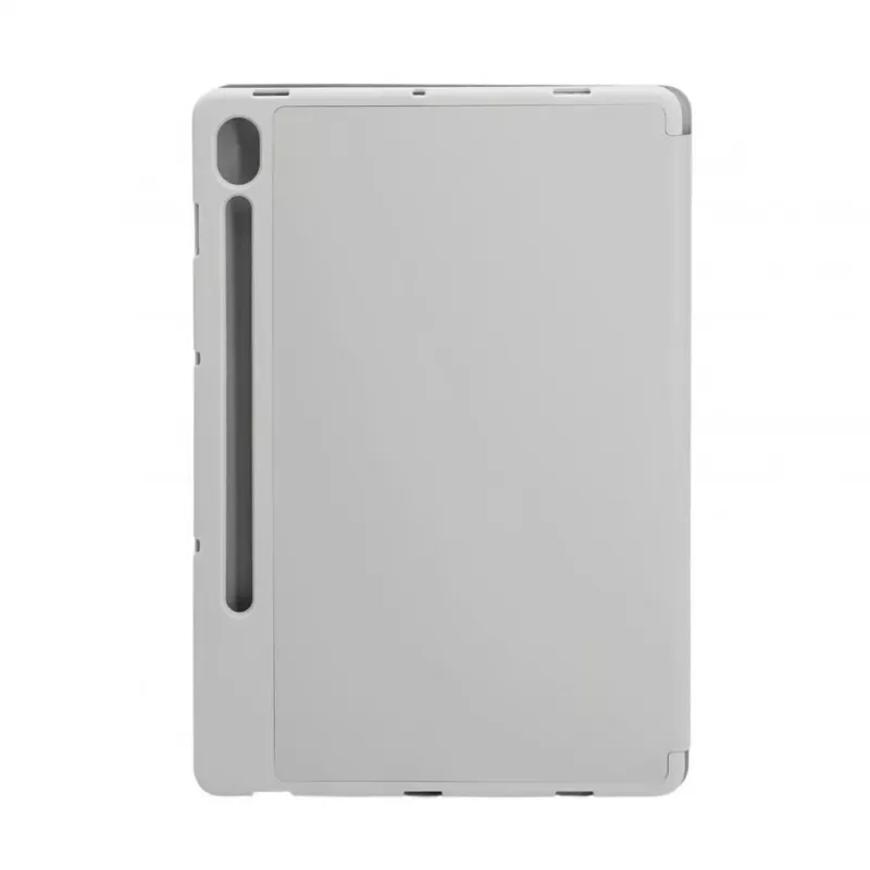 Evelatus Galaxy Tab S9 Tablet Case with Imitate Microfiber Inside Silver