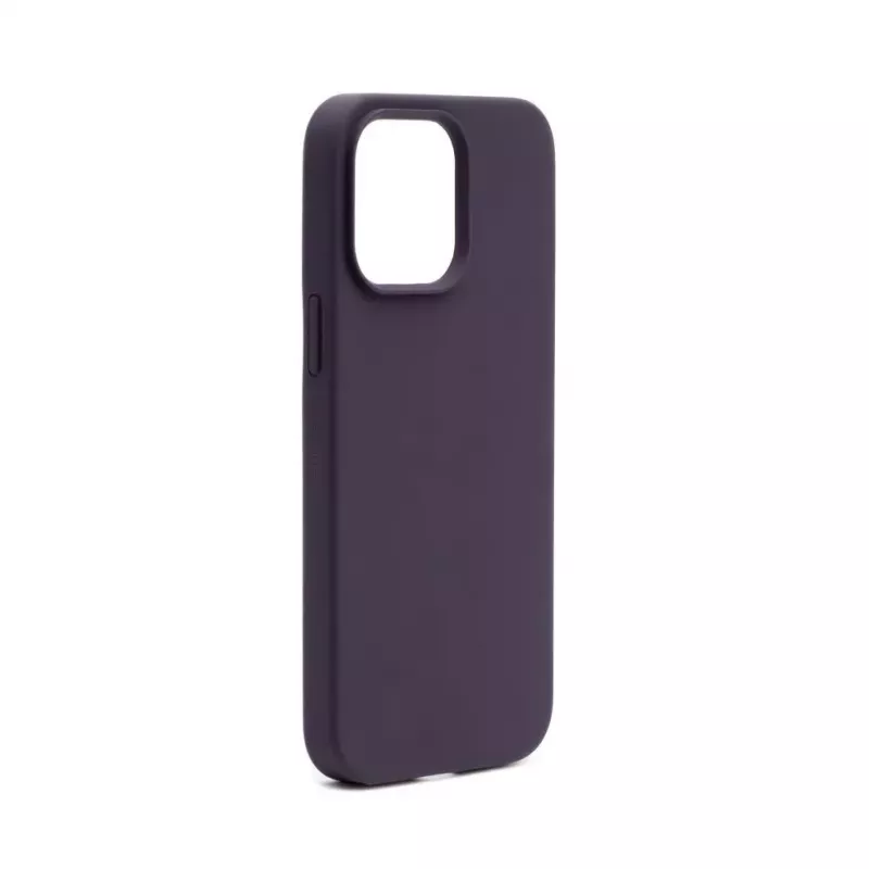 Connect Apple iPhone 14 Pro Max Premium MagSafe Soft Touch Silicone Case New Function Purple