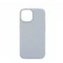 Connect Apple iPhone 15 Premium MagSafe Soft Touch Silicone Case New Function Grey Blue