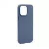 Connect Apple iPhone 14 Pro Premium MagSafe Soft Touch Silicone Case New Function Midnight Blue