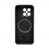Connect Xiaomi 14 Premium Quality Magnetic Soft Touch Silicone Case Black