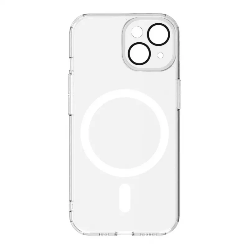 Connect Apple iPhone 14 Clear Case With Magnetic and Camera Protection Transparent