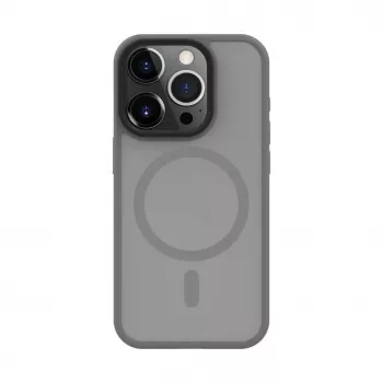 Connect Apple iPhone 15 Pro Hybrid Case With Magnetic PC+TPU Silver