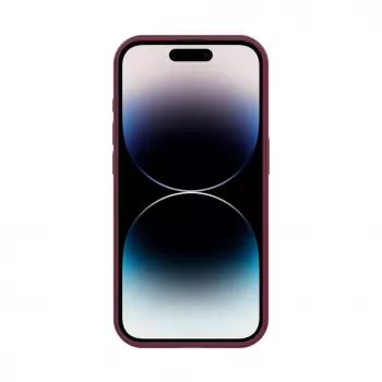 Connect Apple iPhone 15 Pro Hybrid Case With Magnetic PC+TPU Plum