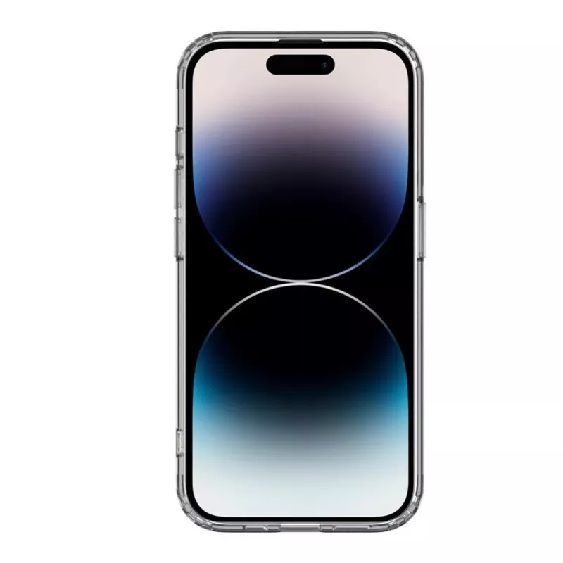 Connect Apple iPhone 15 Pro Military Shockproof Silicone Case Transparent