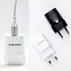 Evelatus USB-A and USB-C 30W Max EU Charger Black