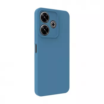 Connect Xiaomi Poco X6 Pro Premium Quality Soft Touch Silicone Case Midnight Blue