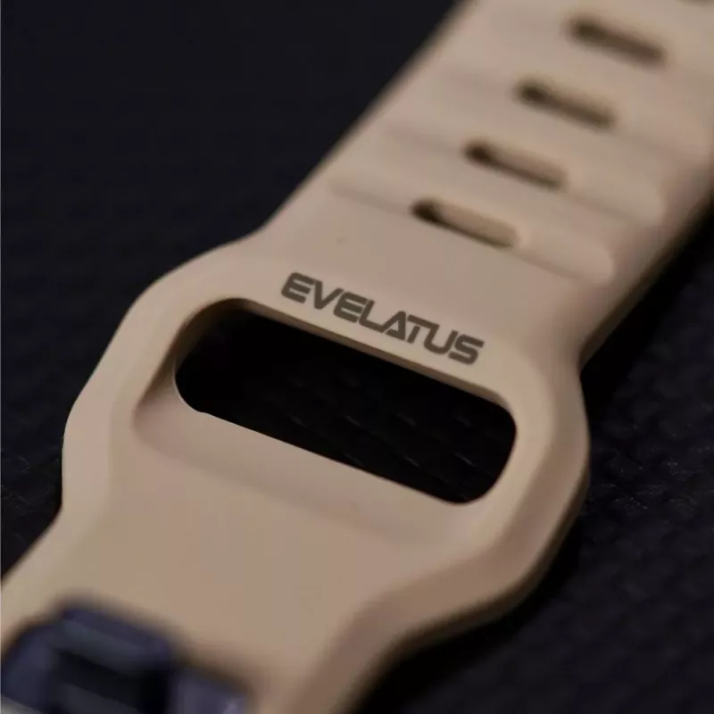 Evelatus Watch 42/44/45 Sport Silicone Loop Dark Blue