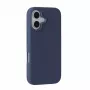 Evelatus Apple iPhone 16 Premium Magsafe Soft Touch Silicone Case Midnight Blue
