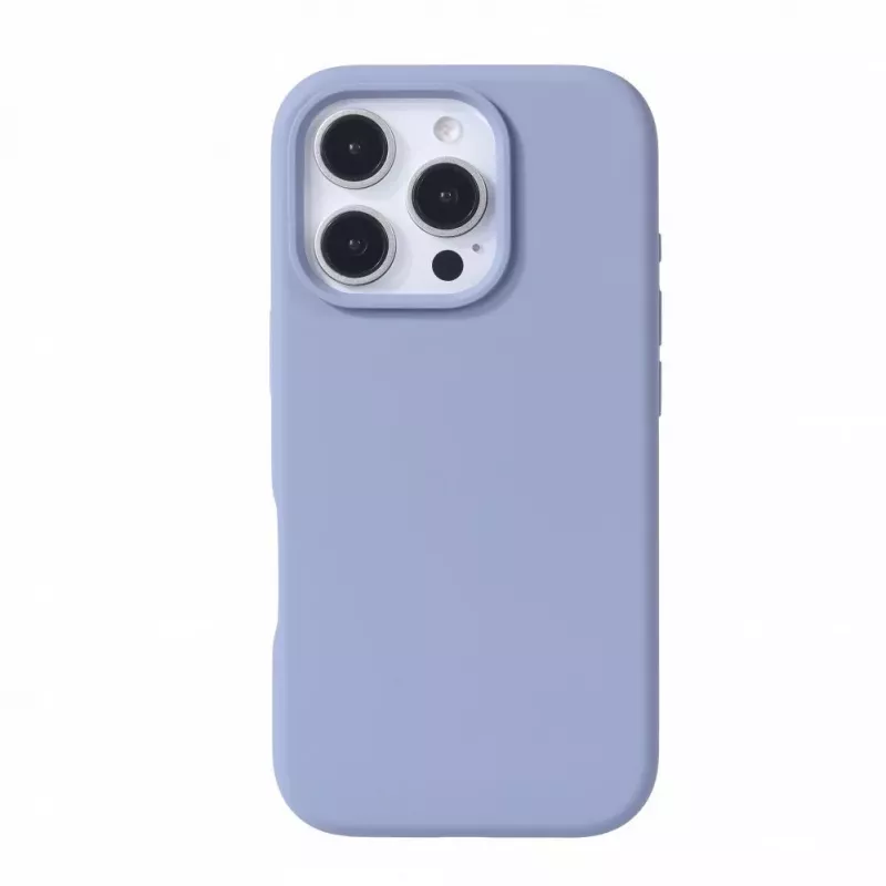 Evelatus Apple iPhone 16 Pro Max Premium MagSafe Soft Touch Silicone Case Lavender Gray