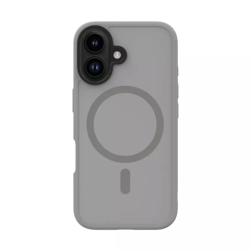 Evelatus Apple iPhone 16 Hybrid Case with MagSafe PC+TPU Silver