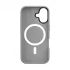 Evelatus Apple iPhone 16 Hybrid Case with MagSafe PC+TPU Silver