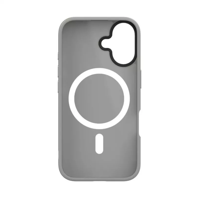 Evelatus Apple iPhone 16 Hybrid Case with MagSafe PC+TPU Silver