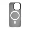 Evelatus Apple iPhone 16 Pro Hybrid Case with MagSafe PC+TPU Silver
