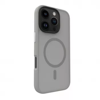 Evelatus Apple iPhone 16 Pro Max Hybrid Case with MagSafe PC+TPU Silver