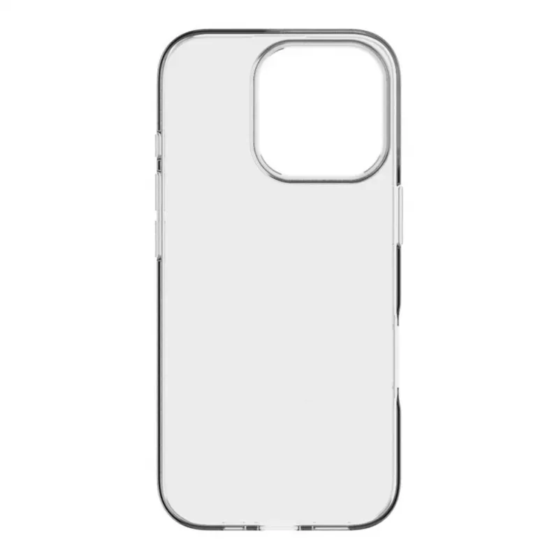 Evelatus Apple iPhone 16 Pro Max Clear Silicone Case 1.5mm TPU Transparent