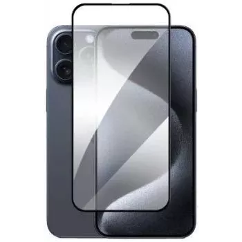 Evelatus Apple iPhone 16 Pro Max 2.5D Full Cover Glass Anti-Static Light Black