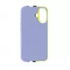 Evelatus Apple iPhone 16 Multi-Colored Silicone Case With MagSafe Crimson White