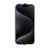 Evelatus Apple iPhone 16 Multi-Colored Silicone Case With MagSafe Crimson White