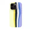 Evelatus Apple iPhone 16 Pro Max Multi-Colored Silicone Case With MagSafe Ceramic White