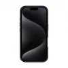 Evelatus Apple iPhone 16 Premium Magsafe with Stand Soft Touch Silicone Case Black