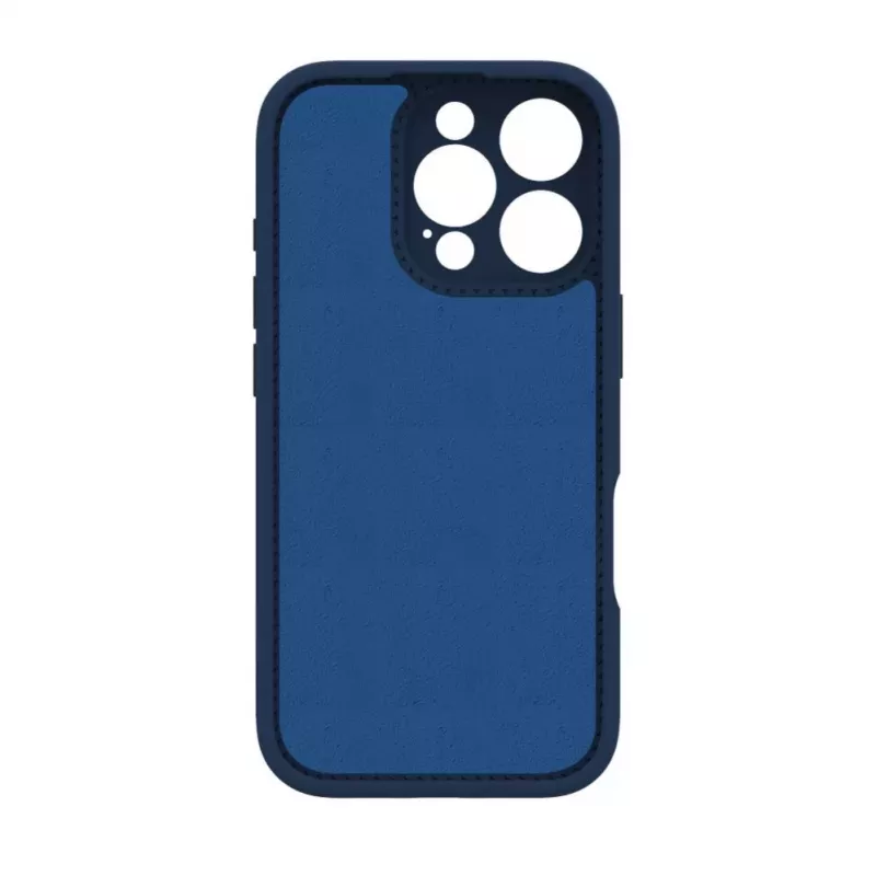 Evelatus Apple iPhone 16 Pro Premium Magsafe with Stand Soft Touch Silicone Case Dark Blue