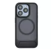 Evelatus Apple iPhone 13 / 14 Rubber Coated MagSafe With Stand Case Black