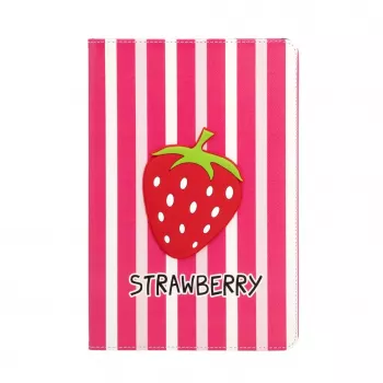iLike Galaxy Tab A9 Plus 11 Tablet Case Design SM-X210/SM-X215/SM-X216 Strawberry