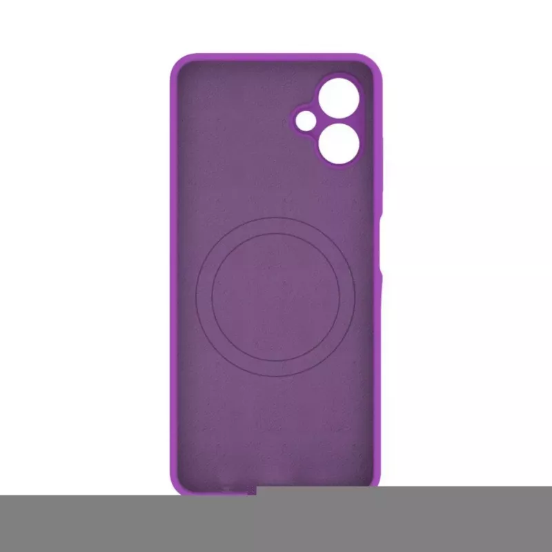 Evelatus Samsung Galaxy A06 5G Premium Magnetic Soft Touch Silicone Case Grape