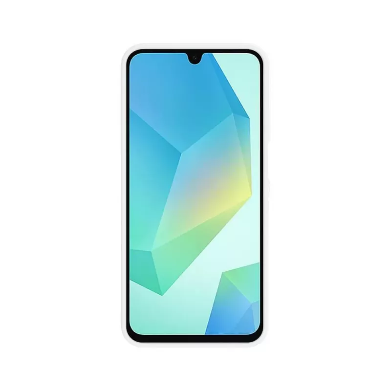 Evelatus Samsung Galaxy A16 5G Premium Magnetic Soft Touch Silicone Case White