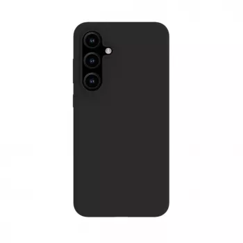 Evelatus Samsung Galaxy S24 FE Premium Magnetic Soft Touch Silicone Case Black