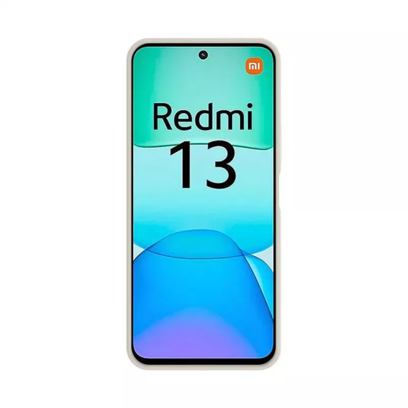 Evelatus Xiaomi Redmi 13 4G Premium Magnetic Soft Touch Silicone Case Pebble