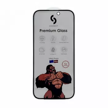 Connect Xiaomi 14T Pro Privacy 2.5D Silk Full Cover Anti-Static Stronger Black