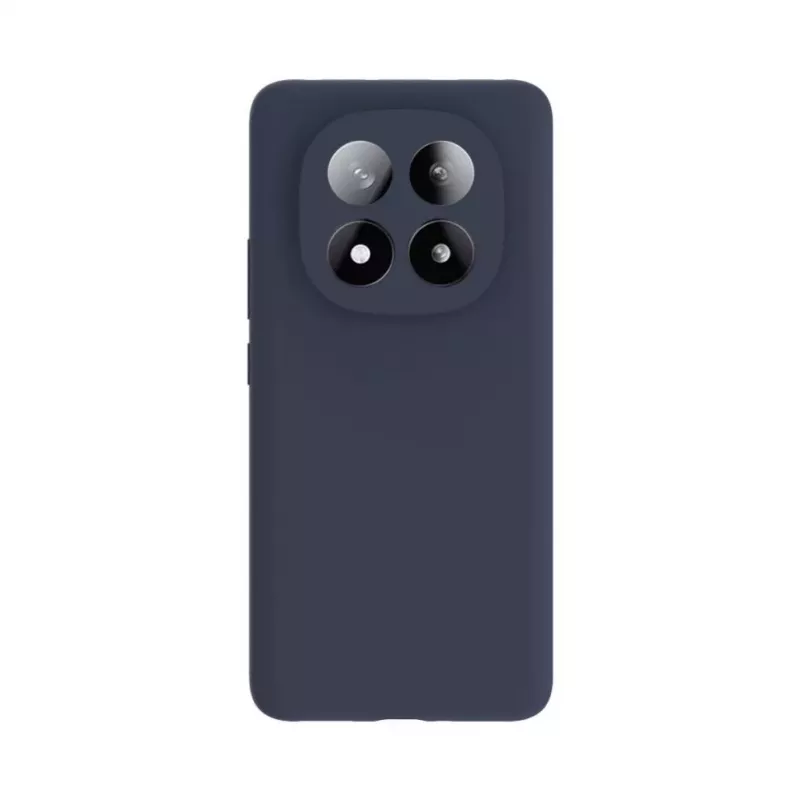 Evelatus Xiaomi Redmi Note 14 Pro Plus Premium Magnetic Soft Touch Silicone Case Dark Blue